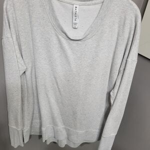 Athleta Women's Light Gray Sweatshirt